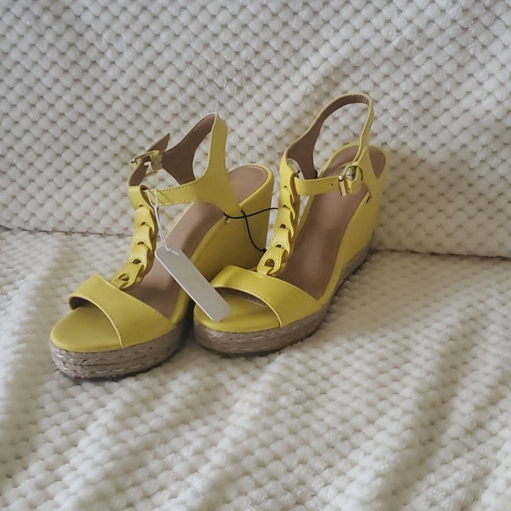 Yellow wedges